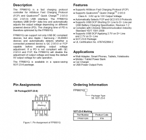 f_68c51595911acfea259c05413a9d2a6a.png FP6601Q,最新协议识别,QC3.0,AFC,FCP,QC2,0等