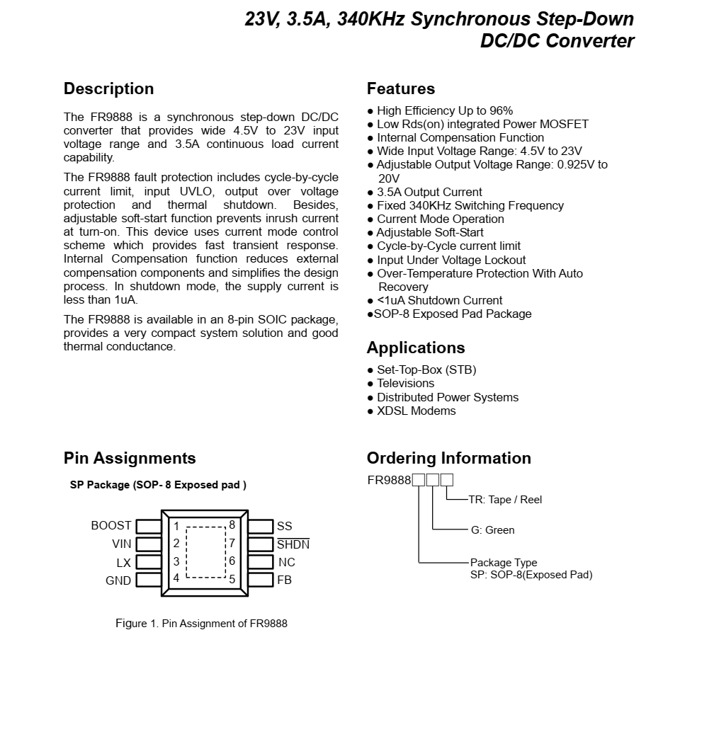 f_a90857fe8e8fcdb193762f47f43de23c.png 公司现货,FR9888SPGTR,天钰FR9888降压芯片