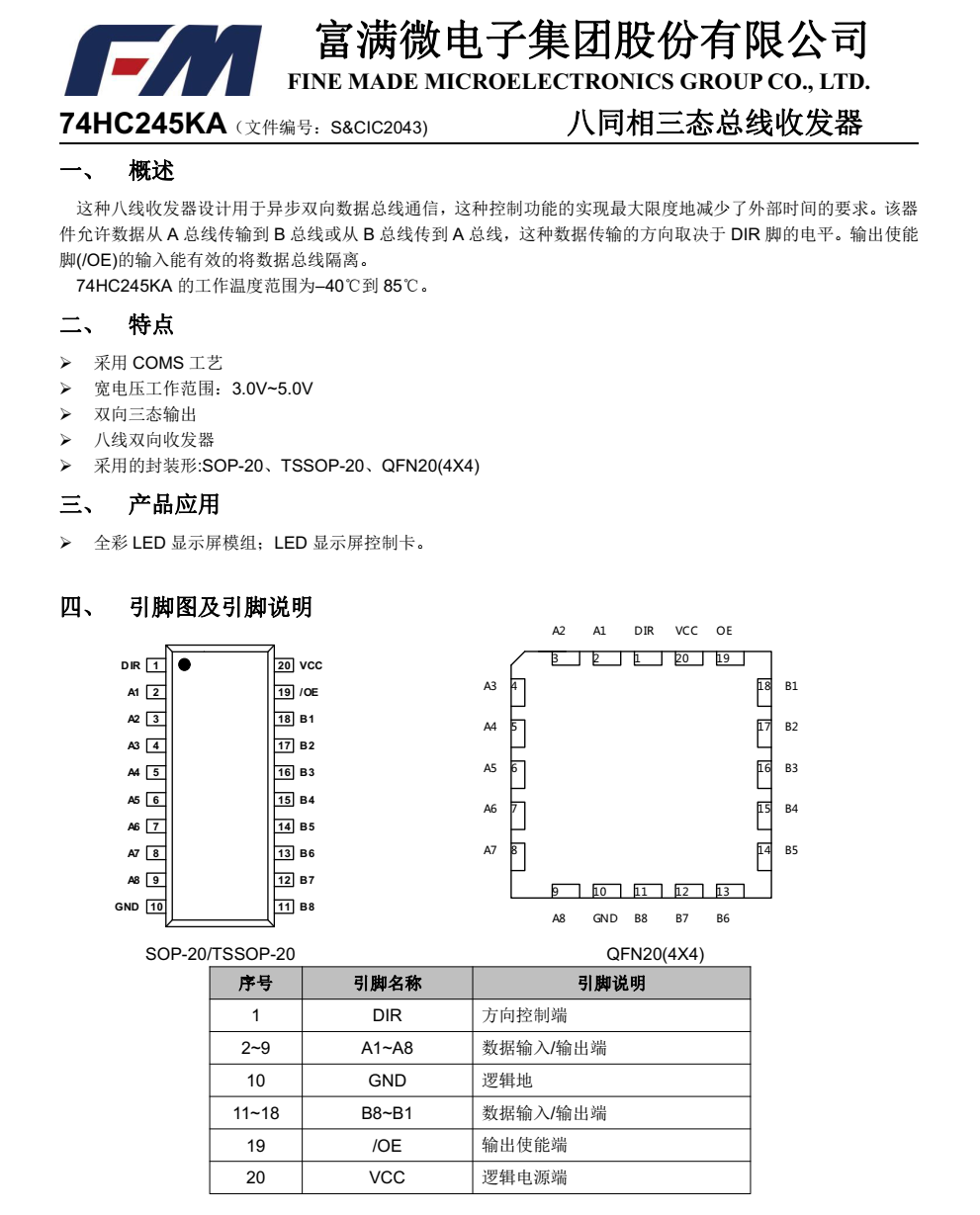 74HC245KA