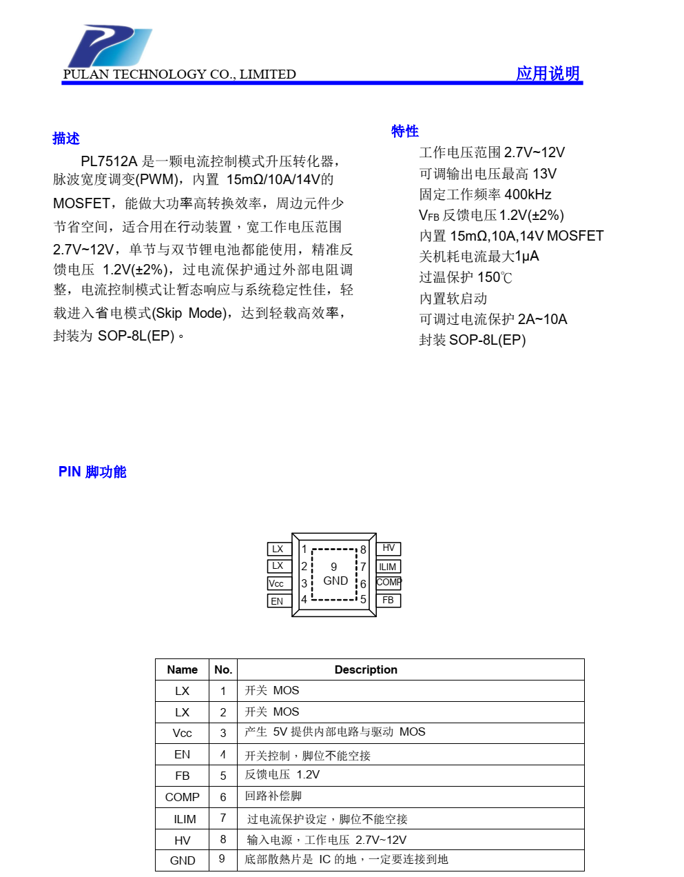 PL7512A