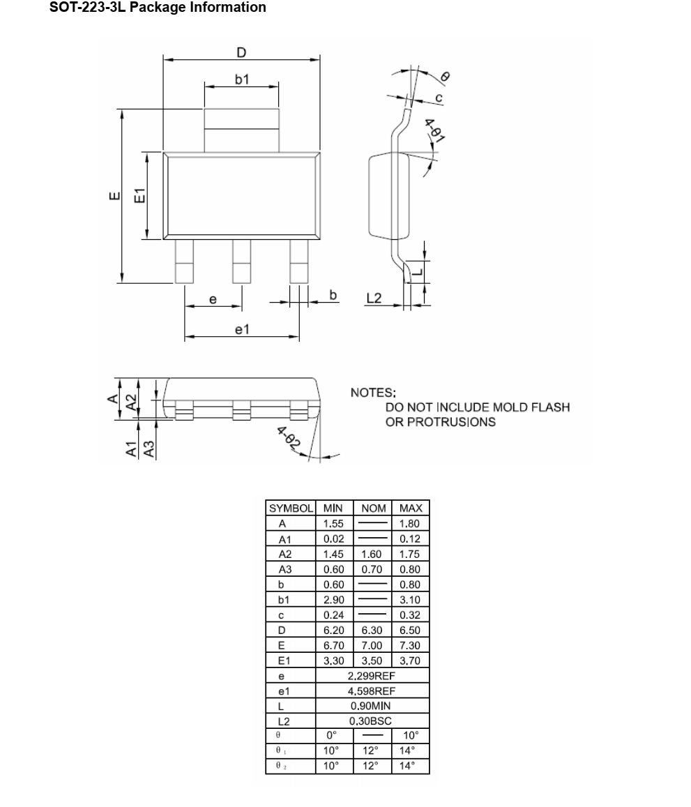 全新正品NCE6005AR封装SOT223品牌新洁能