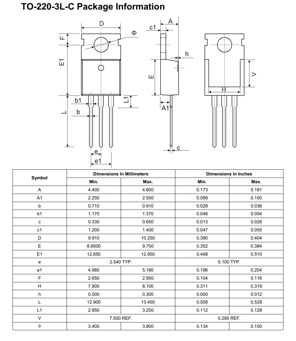 NCE65T540F封装TO263品牌新洁能，质量可靠