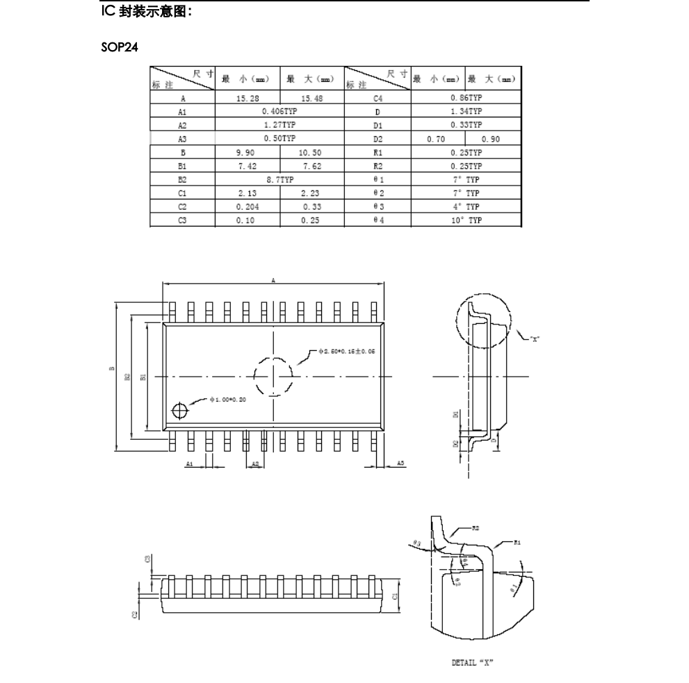 原装供应TM1668封装SOP24品牌天微，全新现货