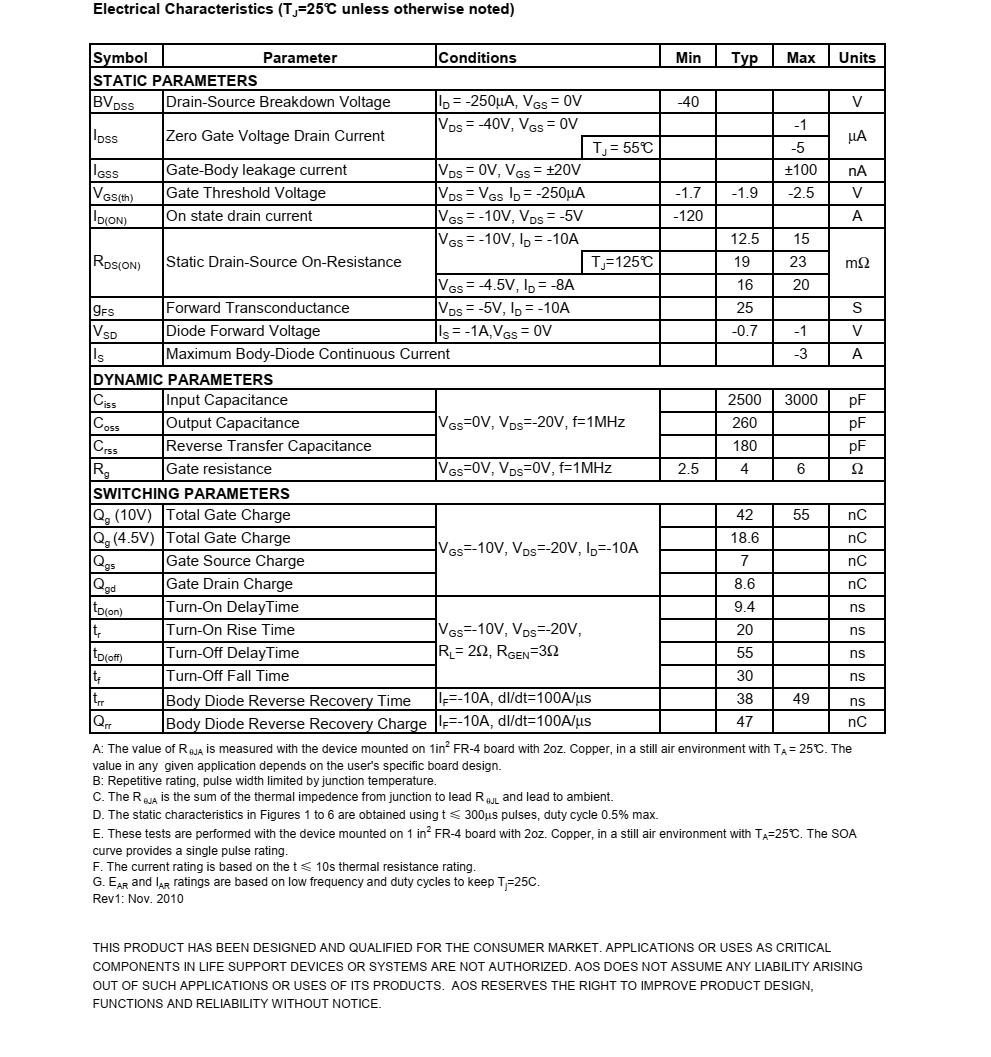 原装供应AO4485品牌美国万代SOIC-8封装，原厂技术支持