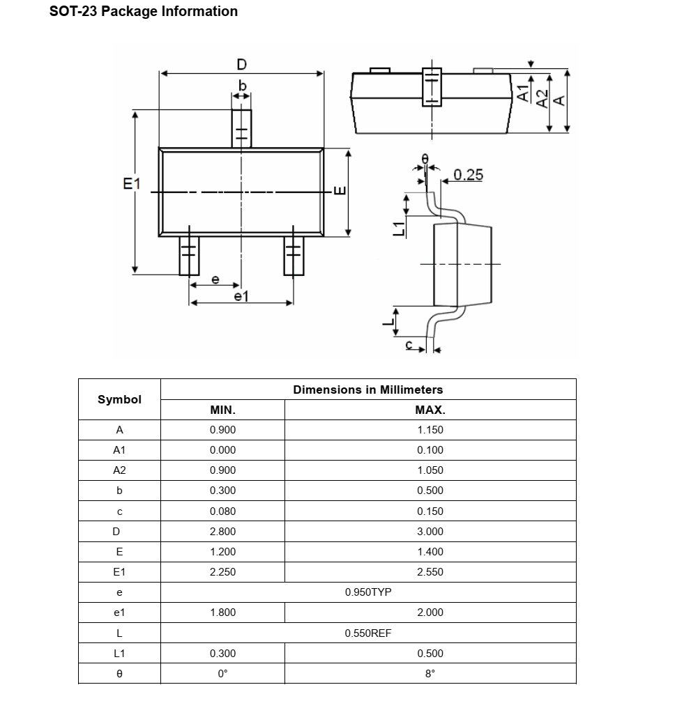 NCE2304原装正品，品牌新洁能SOT23-3封装