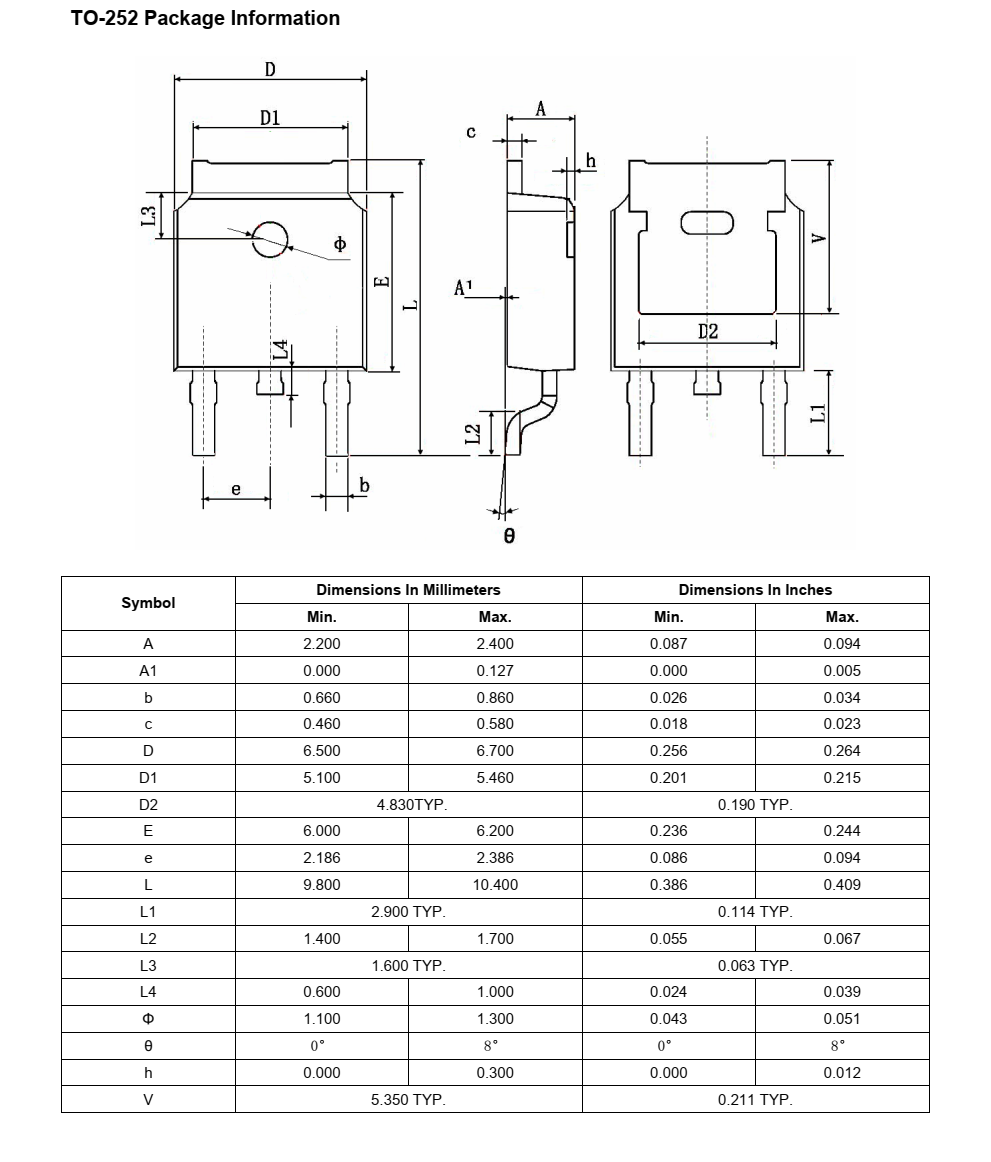 NCE30H10K封装TO252品牌芯洁能，质量可靠