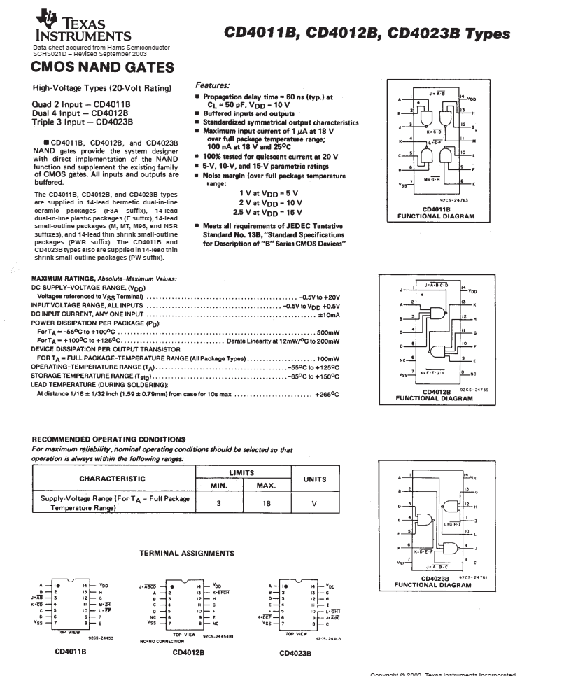 原装现货支持CD4011，封装SOP8，质量可靠