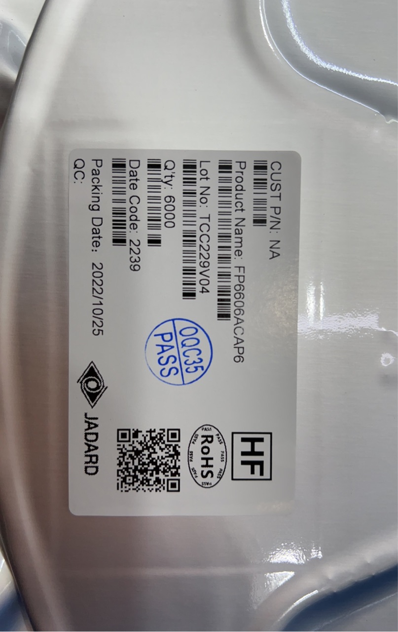 FP6606ACAP6天钰原装现货是高效、高频的同步DC-DC降压转换器