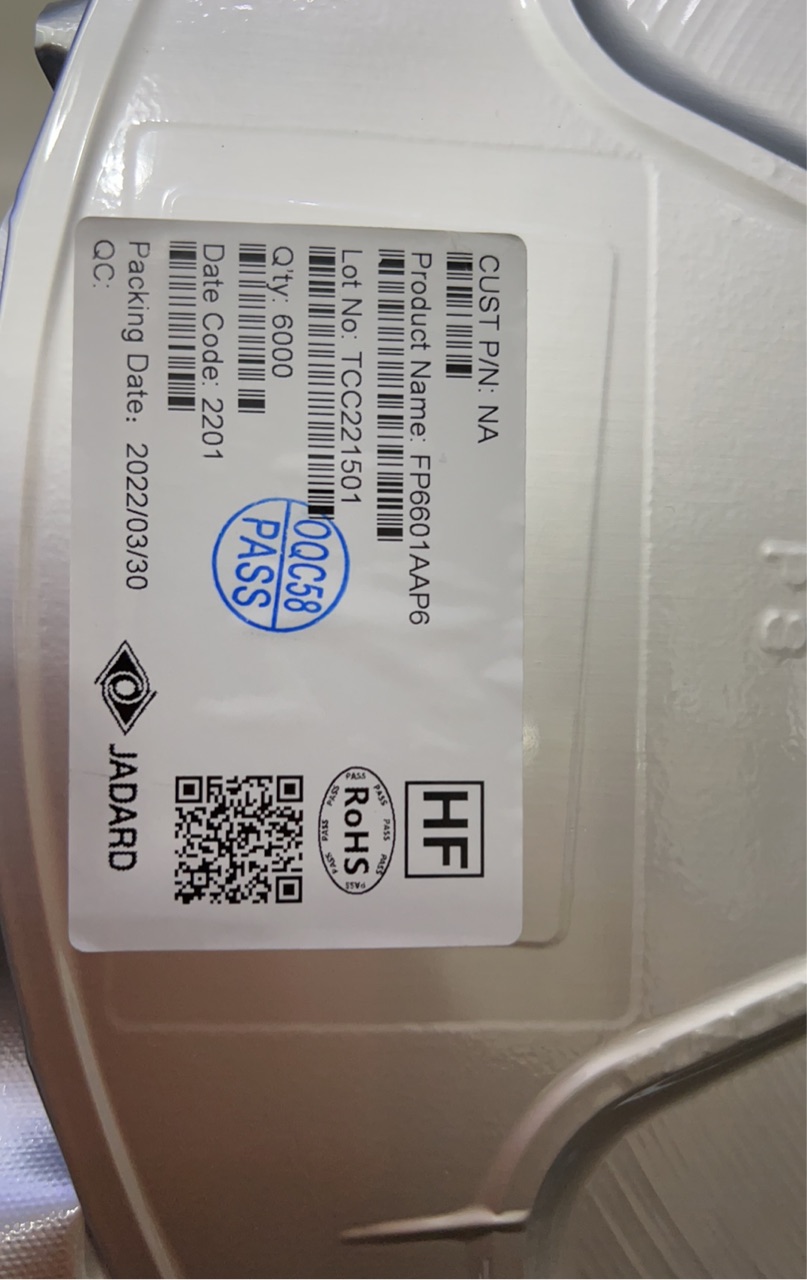 FP6601AAP6天钰原装现货是高效、高频的同步DC-DC降压转换器