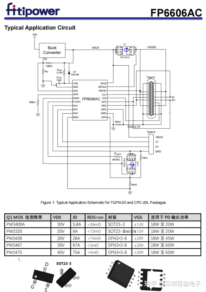 FP6606ACAW4天钰原装现货是高效、高频的同步DC-DC降压转换器