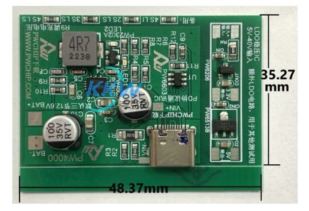 USB PD 充电器 5V-12V 给单节锂电池 2A 充电方案 PW4000 16号