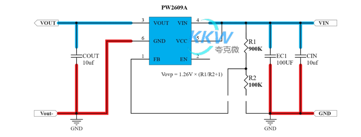 f_246edd119ba9fb1f444103f304332327.png 157号36V 耐压的输入过压保护关闭模板 PW2609A, 6.1V, 12V 保护点
