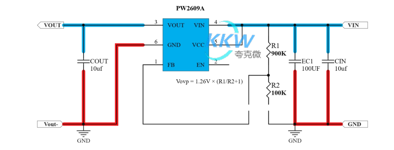 157号36V 耐压的输入过压保护关闭模板 PW2609A， 6.1V， 12V 保护点