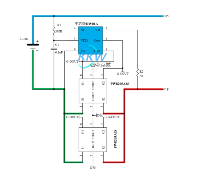 f_615e1d1b873fd6974212c852a4fd10f2.png 单节锂电池保护方案板, 4A 过流, 145号