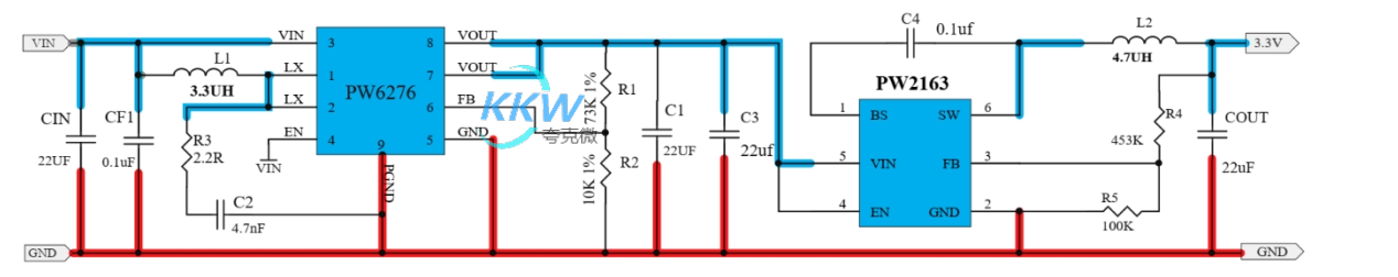 f_cb1e79b416eb1404df45d293a9d09556.png 锂电池升压 3.3V2.4A,电路板 132号