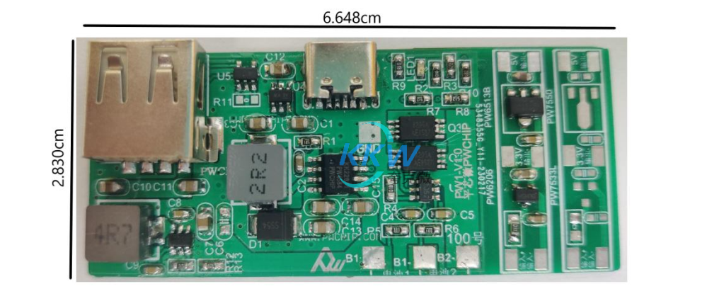 f_d536b6e87a041b06cb65419d65f114b8.png 两节串联锂电池充放电板 100号